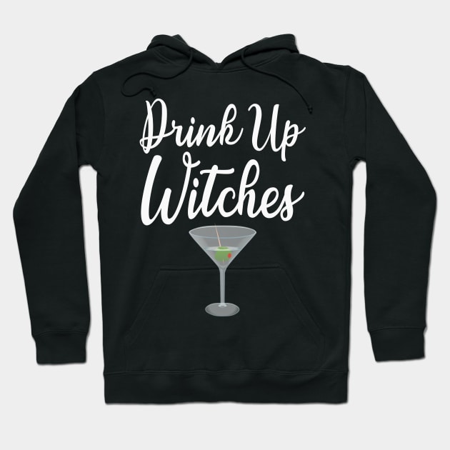 Halloween Drinking Drink Up Witches Hoodie by finedesigns